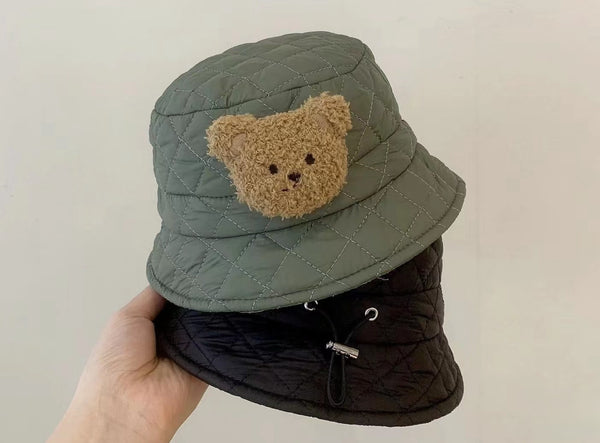 Teddy Bear Bucket Hat-5 Colors-Waterproof