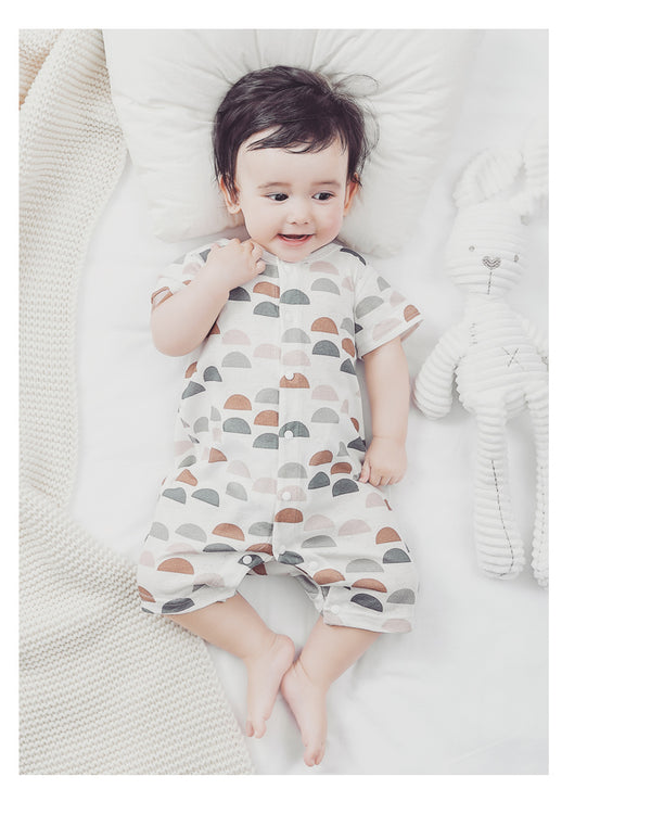 Bamboo Semicircle Short Sleeve Pajama