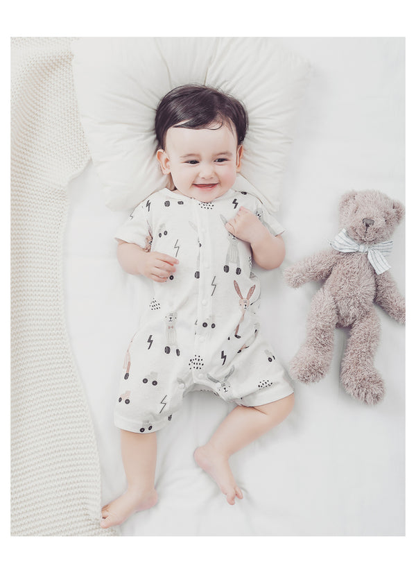 Eco-Friendly Bamboo Baby Clothes & Onesies | Bunny Romper for Newborns