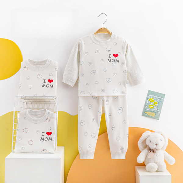 "Ilovemom" Comfy Toddler Pajamas