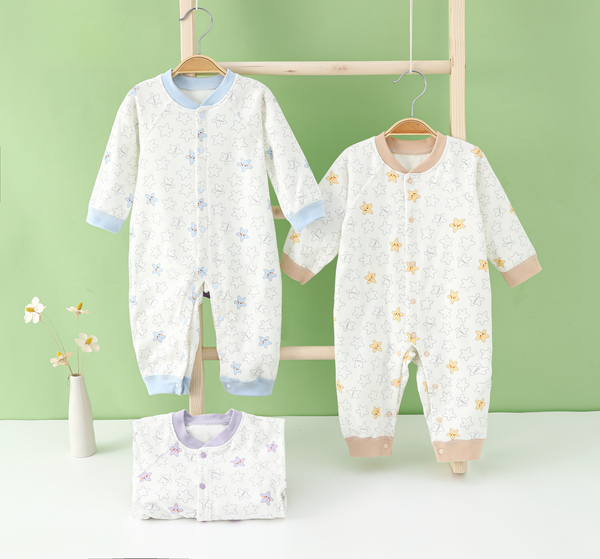 "Starry Comfort" Baby Pajamas