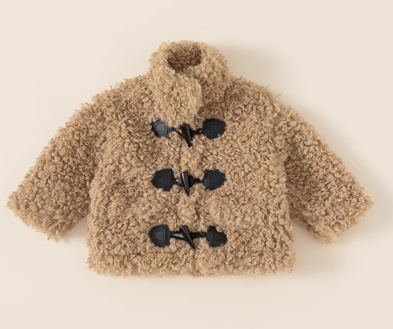 Teddy Bear Style Kids' Winter Coat - Collection for Boys and Girls